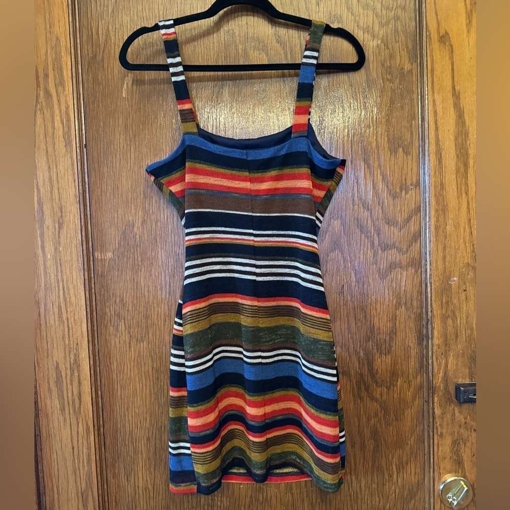 Wild Honey Striped Mini Dress - Picture 2 of 7